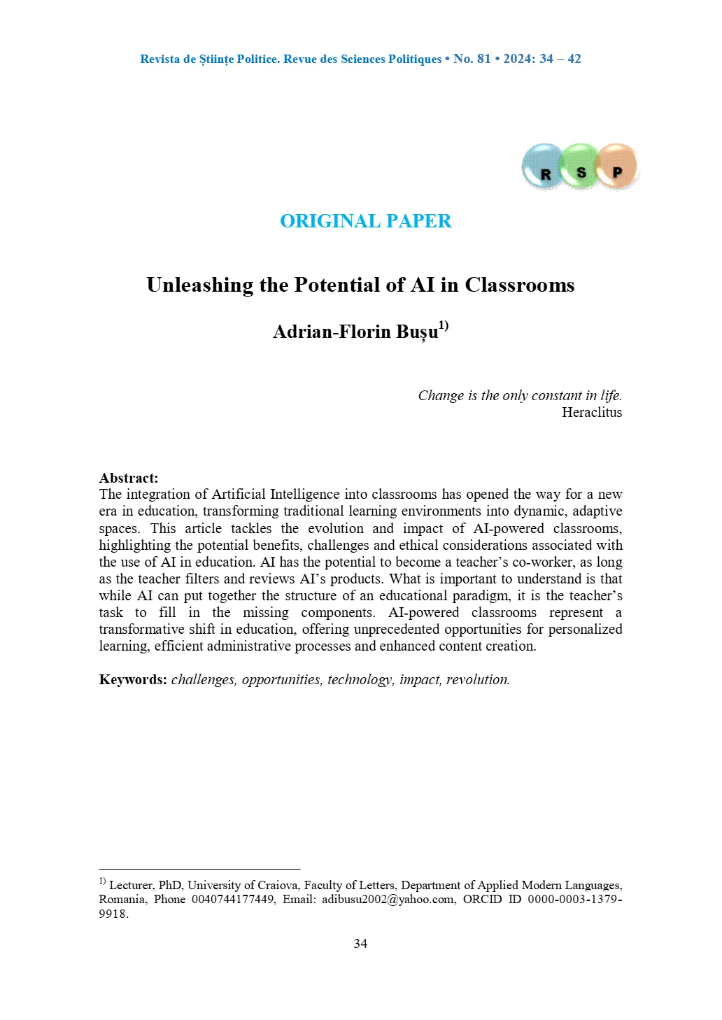 Unleashing the Potential of AI in Classrooms